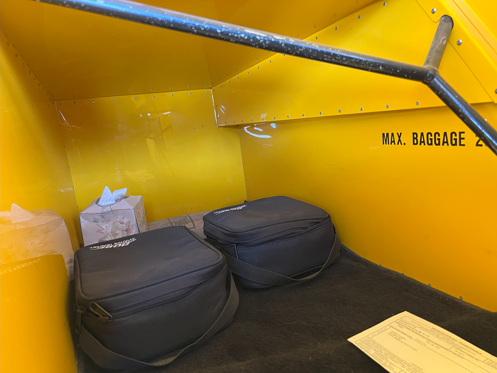 N821PC - Interior of Rear Baggage